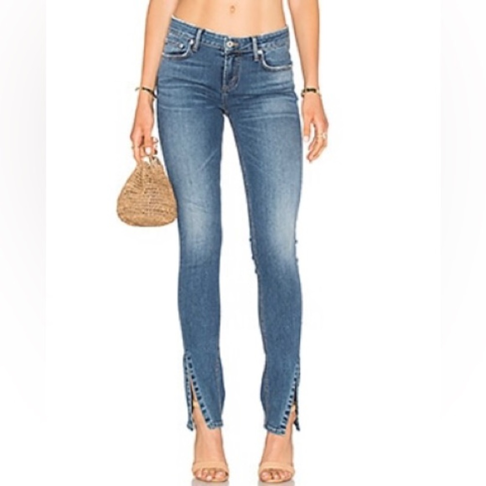 Tularosa jeans in Sage twist